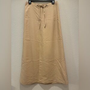 New York & Company Tan Maxi Skirt